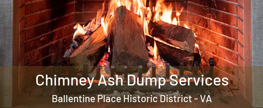 Chimney Ash Dump Services Ballentine Place Historic District - VA