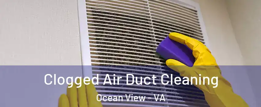 Clogged Air Duct Cleaning Ocean View - VA