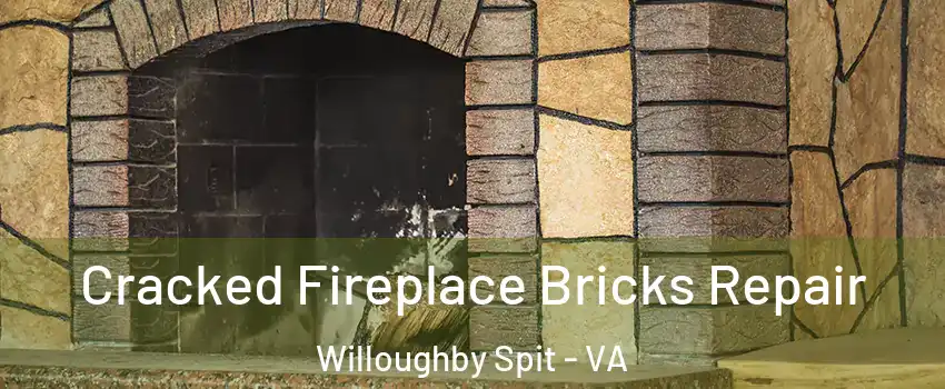 Cracked Fireplace Bricks Repair Willoughby Spit - VA
