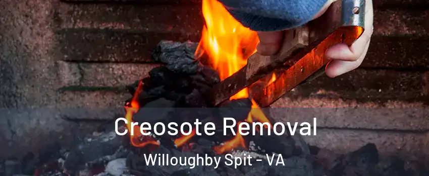 Creosote Removal Willoughby Spit - VA