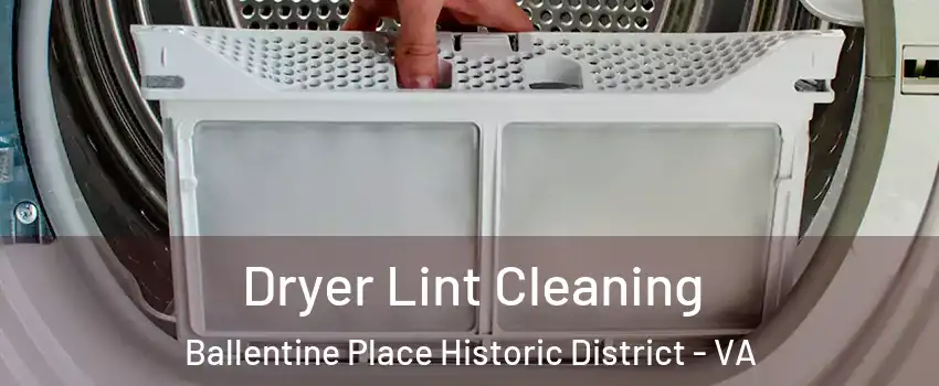 Dryer Lint Cleaning Ballentine Place Historic District - VA