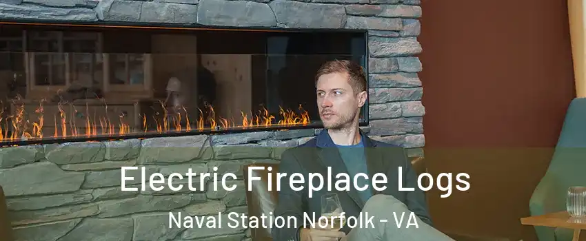 Electric Fireplace Logs Naval Station Norfolk - VA