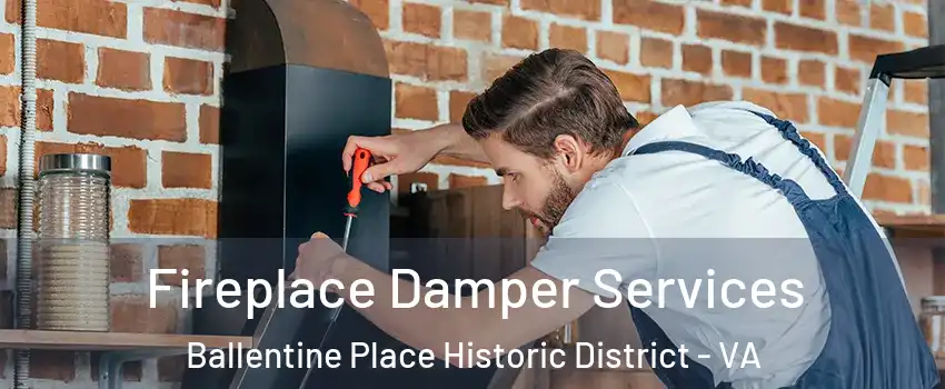 Fireplace Damper Services Ballentine Place Historic District - VA