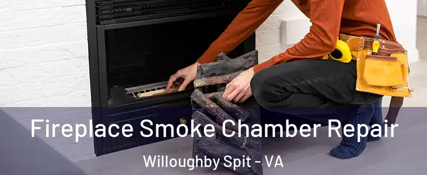 Fireplace Smoke Chamber Repair Willoughby Spit - VA