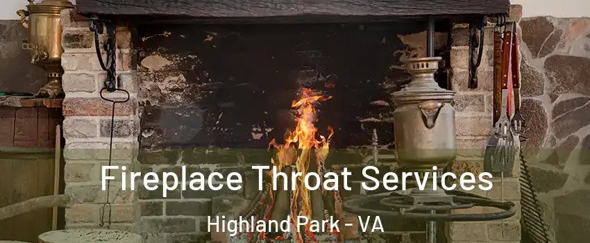 Fireplace Throat Services Highland Park - VA