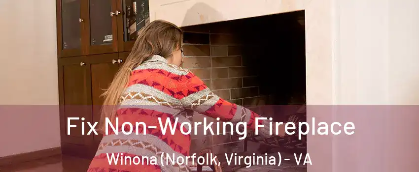 Fix Non-Working Fireplace Winona (Norfolk, Virginia) - VA