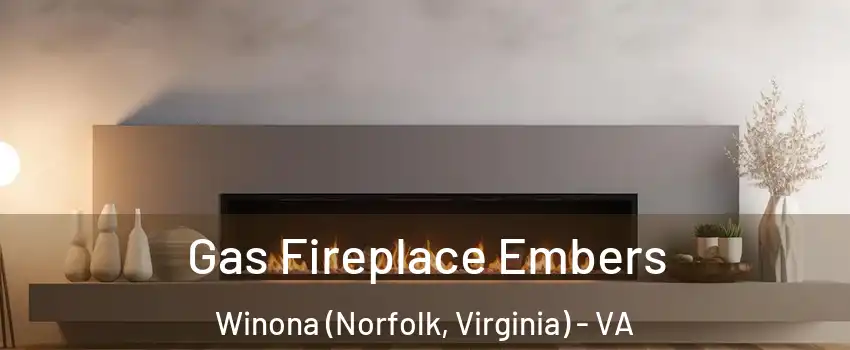 Gas Fireplace Embers Winona (Norfolk, Virginia) - VA