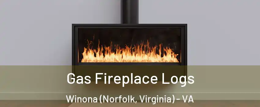 Gas Fireplace Logs Winona (Norfolk, Virginia) - VA