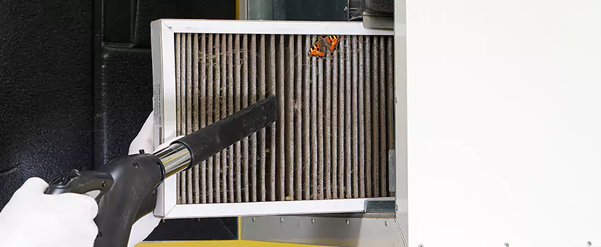 Clogged Air Duct Cleaning Process in Highland Park, VA