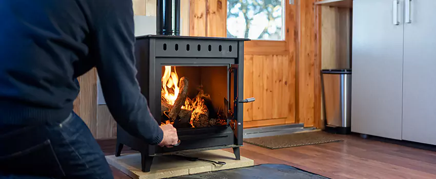 Open Hearth Wood Fireplace Installation in Colonial Place, VA