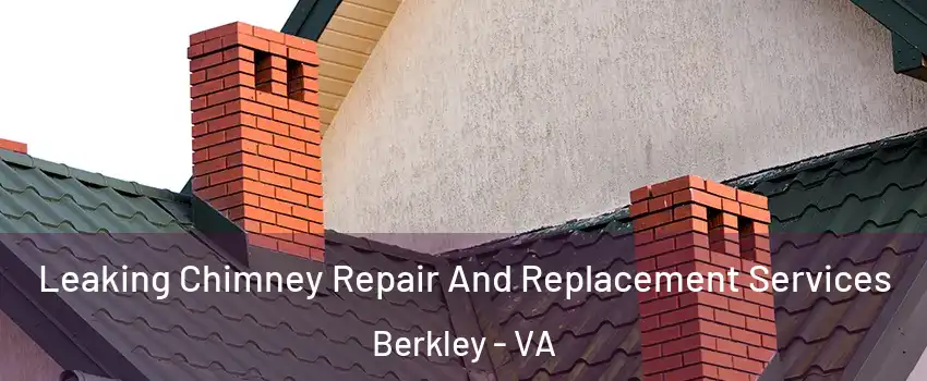 Leaking Chimney Repair And Replacement Services Berkley - VA