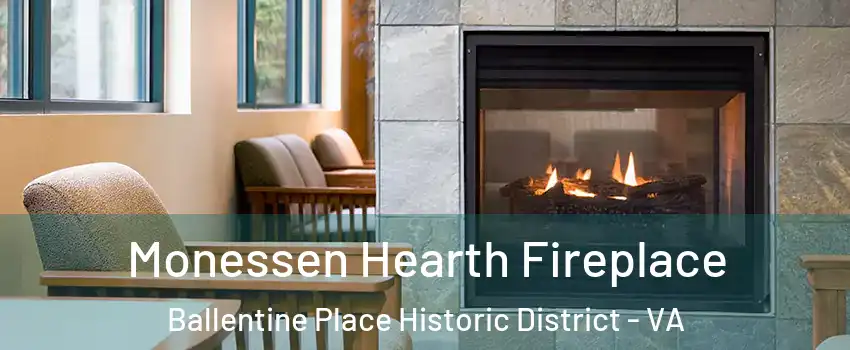 Monessen Hearth Fireplace Ballentine Place Historic District - VA